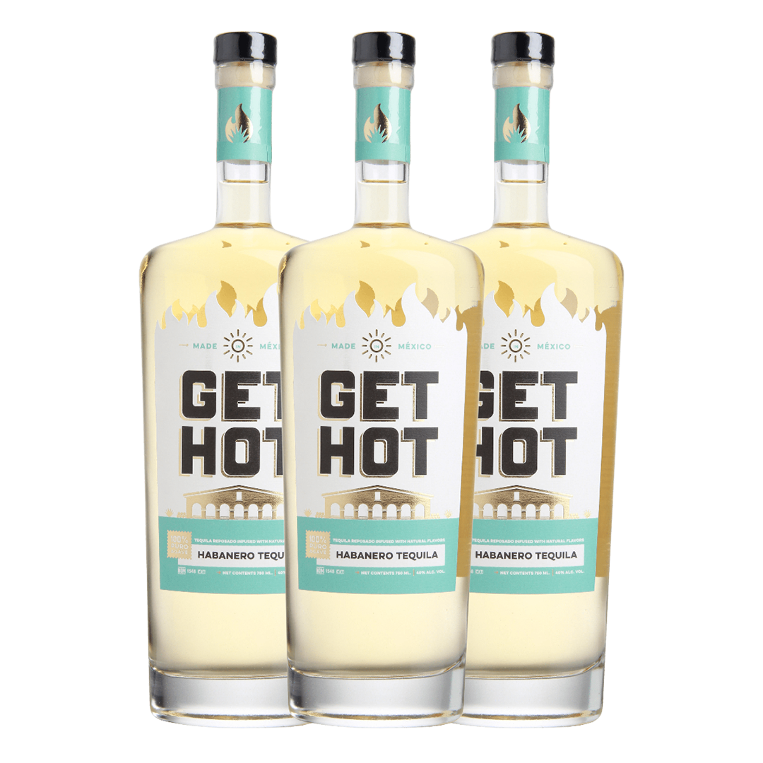 Get Hot Tequila 3 Bottle Pack