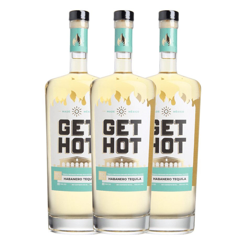 Get Hot Tequila 3 Bottle Pack